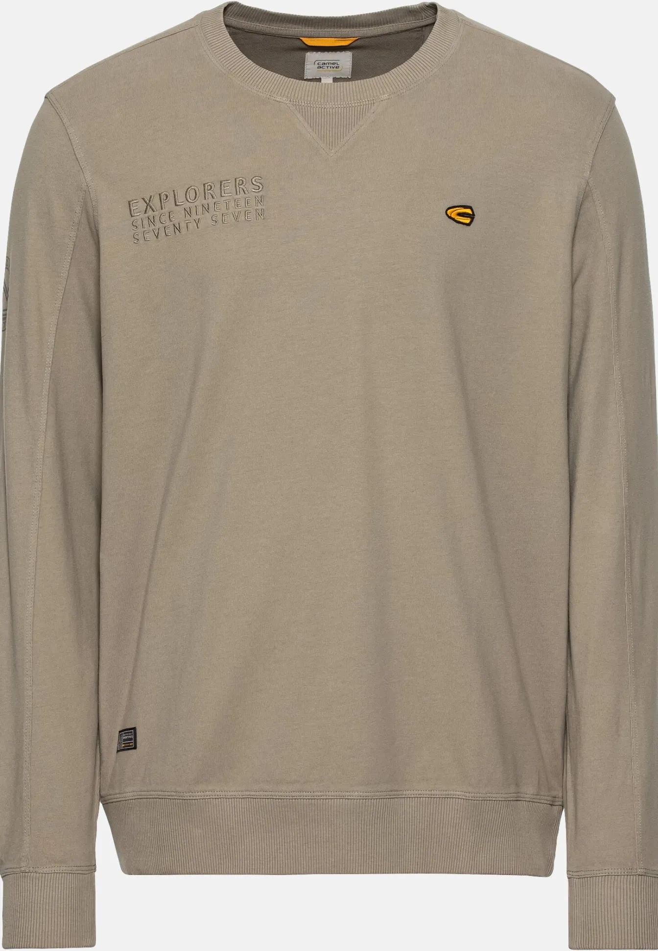 Herren Camel Active Sweatshirts & Hoodies^Sweatshirt aus zertifiziertem Organic Cotton