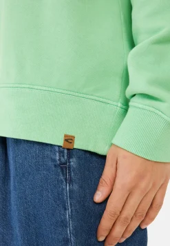 Damen Camel Active Sweatshirts & Hoodies^Sweatshirt mit Garment Dye-Effekt