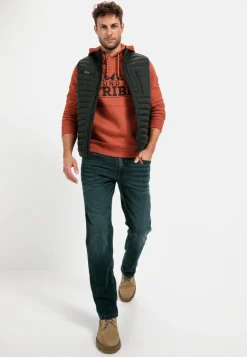 Herren Camel Active Sweatshirts & Hoodies^Sweatshirt mit Kapuze aus einem Baumwollmix