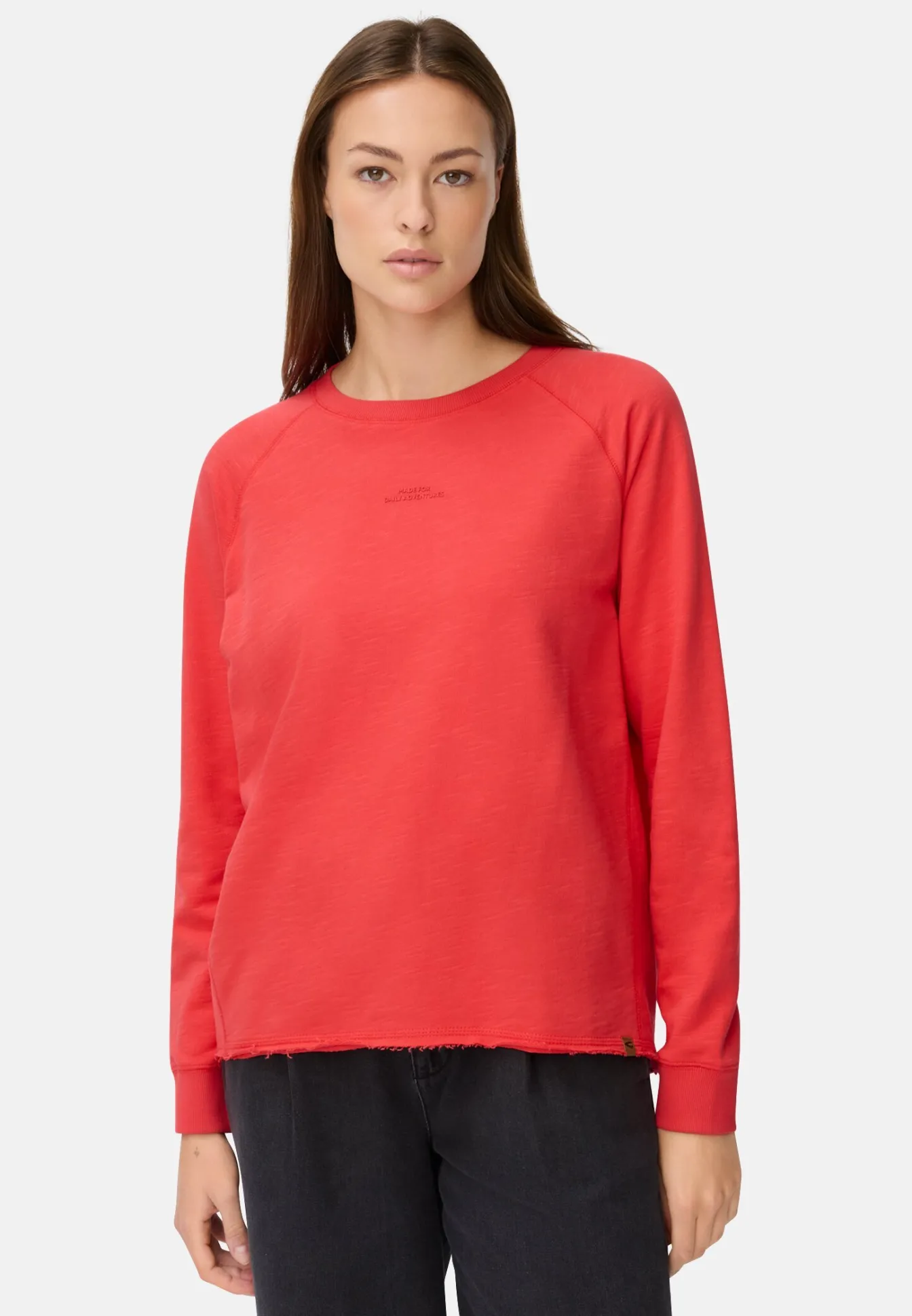 Damen Camel Active Sweatshirts & Hoodies^Sweatshirt mit Raglanärmeln