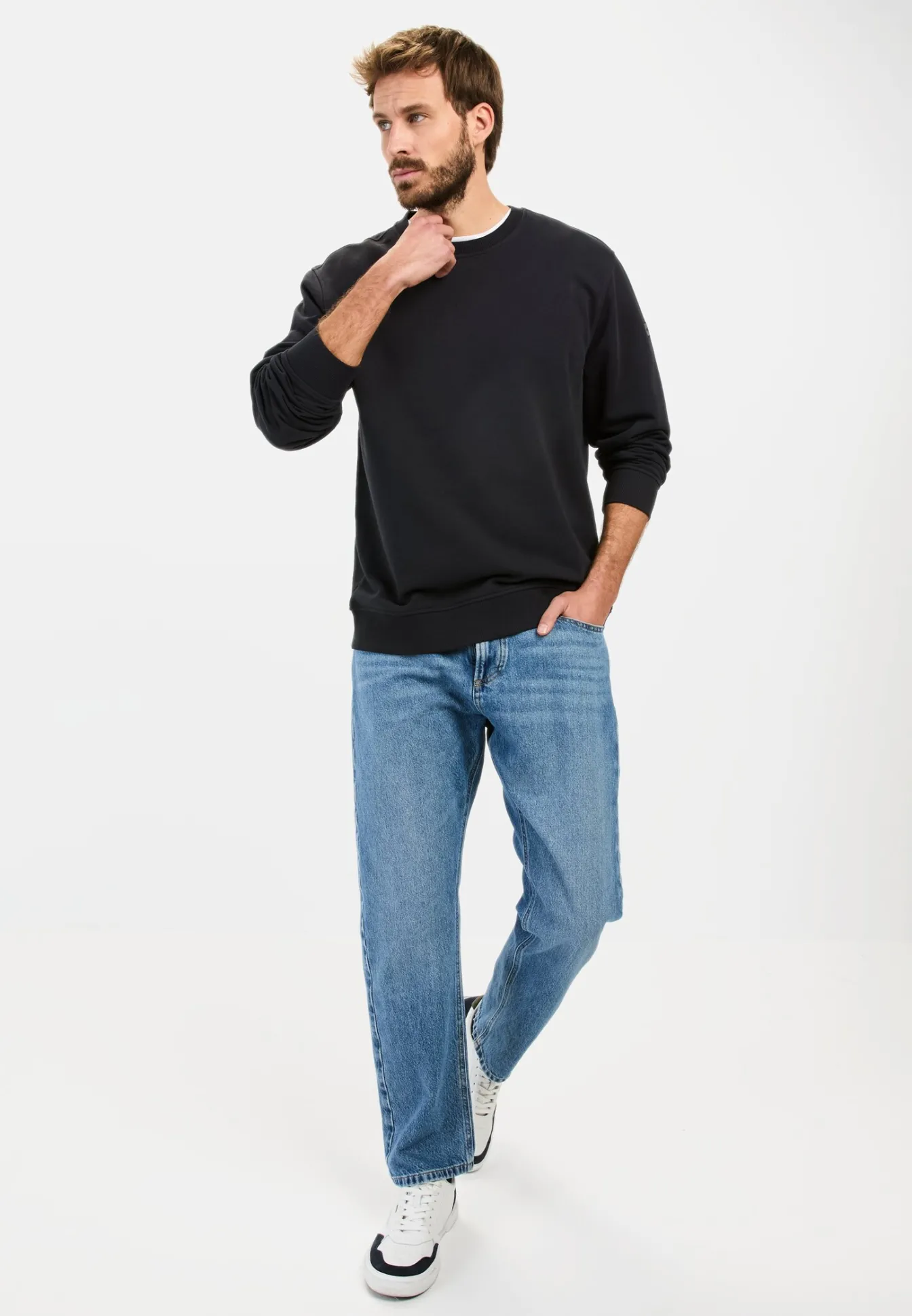 Herren Camel Active Sweatshirts & Hoodies^Sweatshirt mit Rückenprint