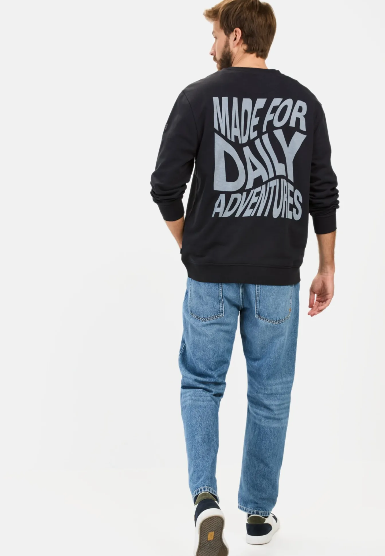 Herren Camel Active Sweatshirts & Hoodies^Sweatshirt mit Rückenprint