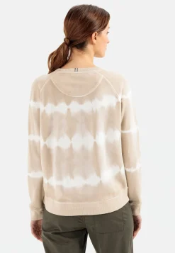Damen Camel Active Sweatshirts & Hoodies^Sweatshirt mit Tie-Dye Effekt