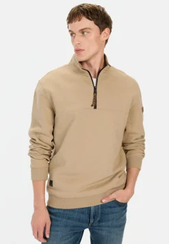 Herren Camel Active Sweatshirts & Hoodies^Sweatshirt mit Troyer-Kragen
