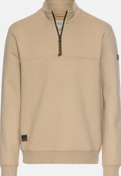 Herren Camel Active Sweatshirts & Hoodies^Sweatshirt mit Troyer-Kragen