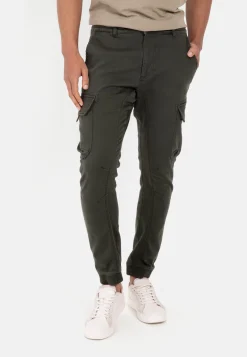 Herren Camel Active Hosen^Tapered Fit Cargo in Jersey-Optik