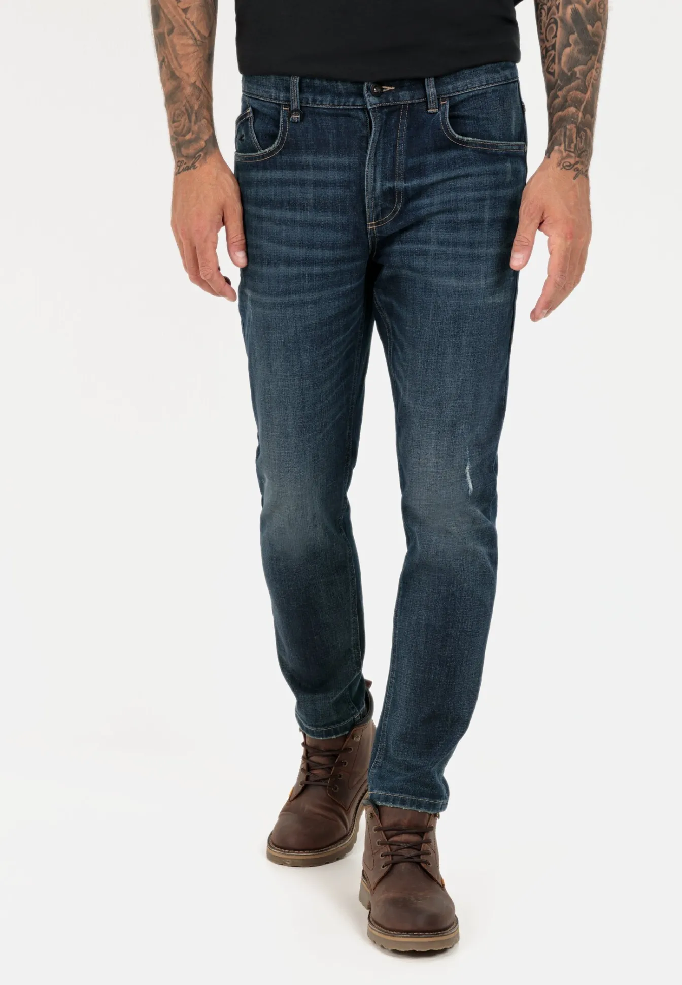 Herren Camel Active Jeans^Tapered Fit 5-Pocket Jeans