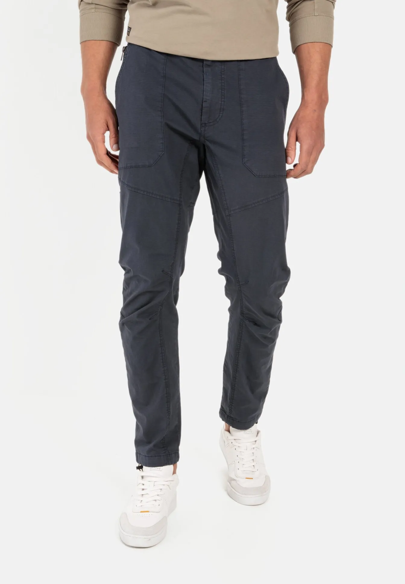 Herren Camel Active Hosen^Tapered Fit Worker Chino