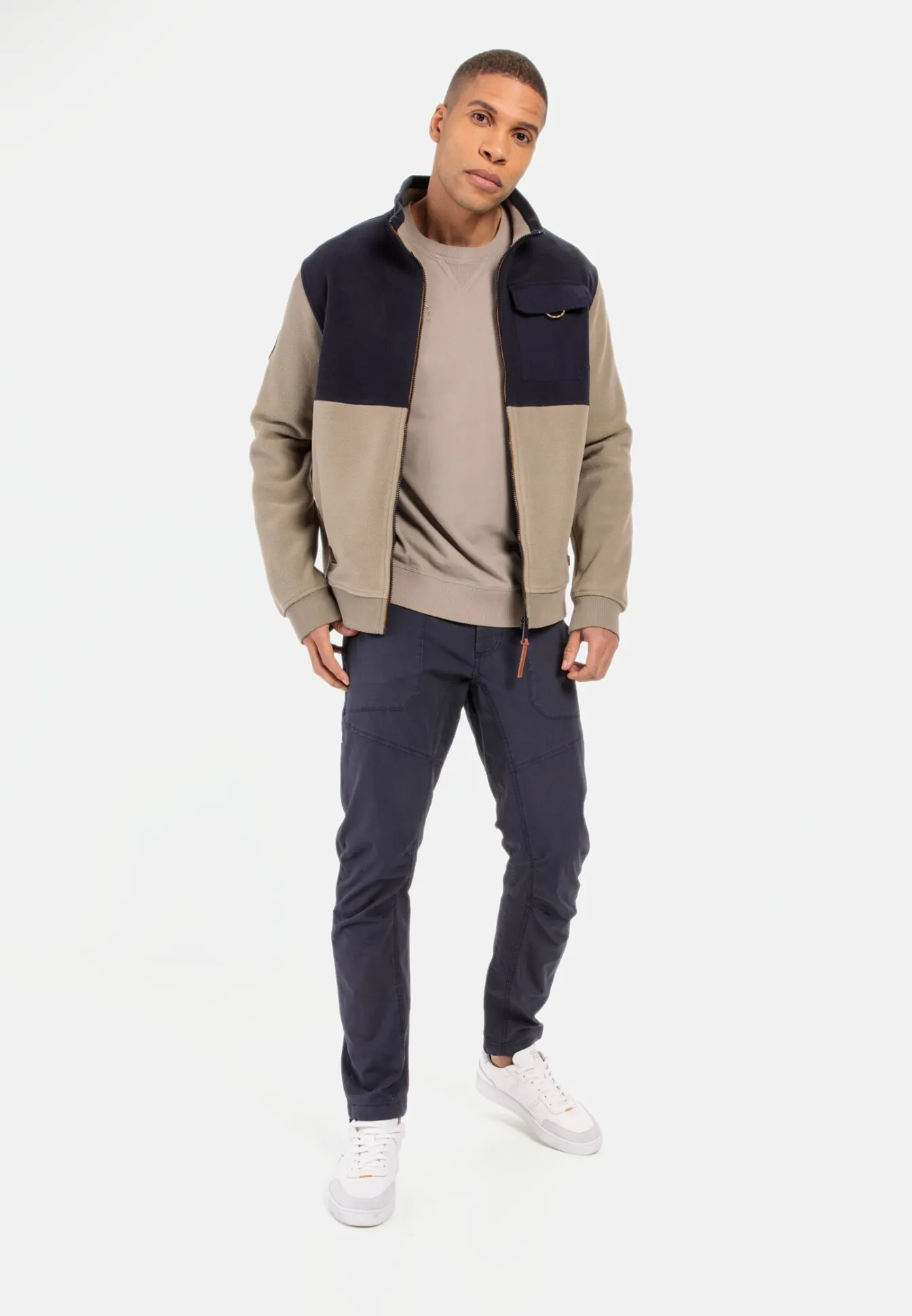 Herren Camel Active Hosen^Tapered Fit Worker Chino