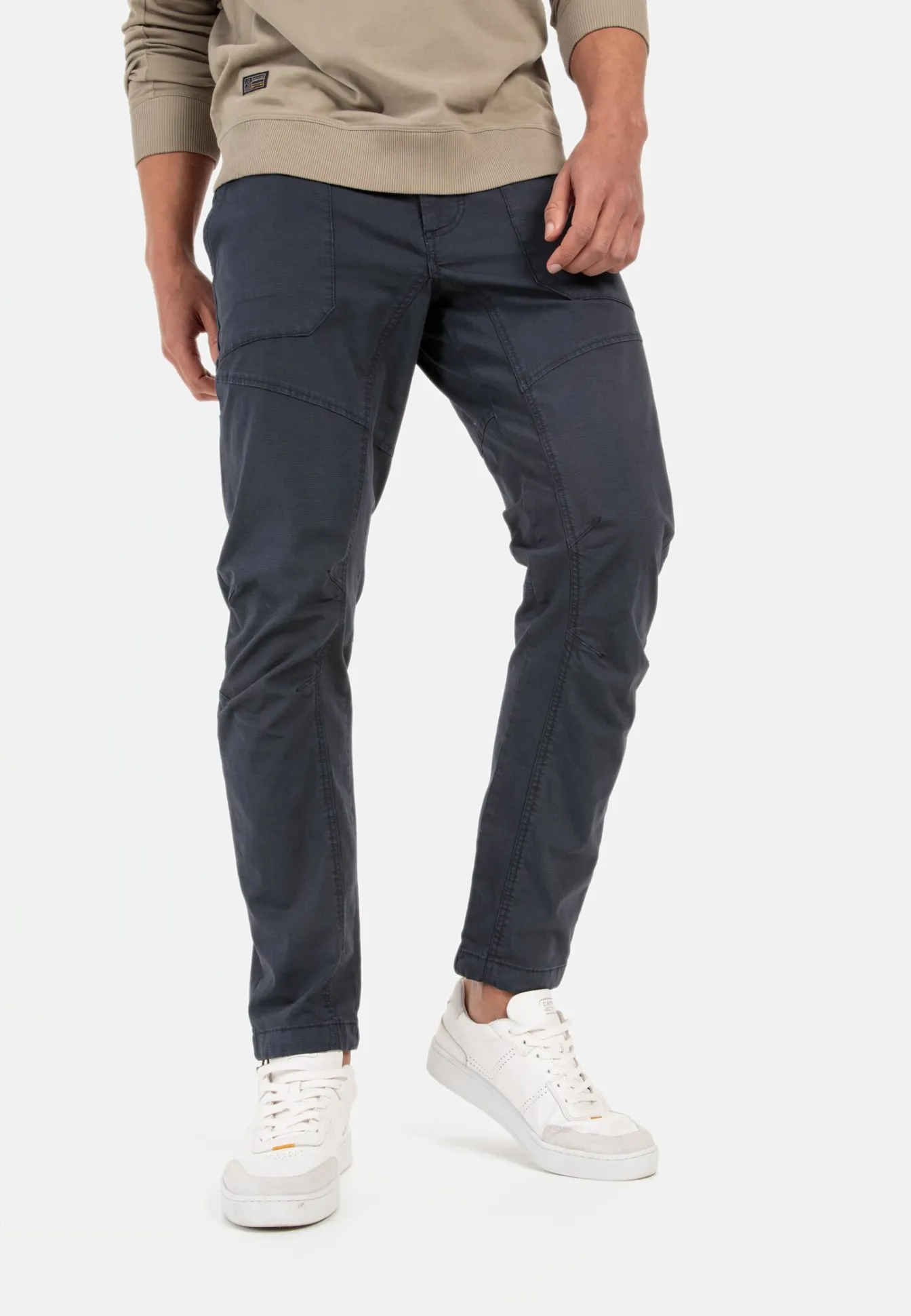 Herren Camel Active Hosen^Tapered Fit Worker Chino