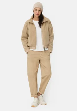 Damen Camel Active Jacken & Westen^Teddy Blouson mit Stehkragen und 2-Wege-Reißverschluss