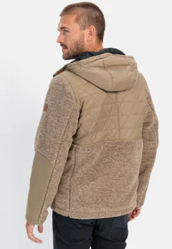 Herren Camel Active Jacken & Westen^Teddyjacke im Materialmix