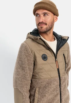Herren Camel Active Jacken & Westen^Teddyjacke im Materialmix