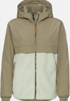 Damen Camel Active Jacken & Westen^Teddyjacke mit Kapuze
