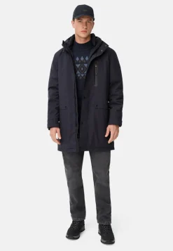 Herren Camel Active Jacken & Westen^teXXXactive® Mantel mit Kapuze