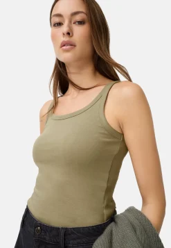 Damen Camel Active T-Shirts & Polos^Top aus reiner Baumwolle