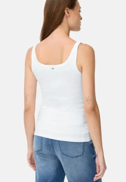 Damen Camel Active T-Shirts & Polos^Top aus reiner Baumwolle