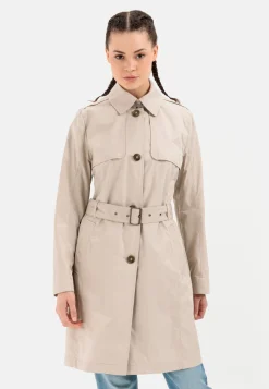 Damen Camel Active Jacken & Westen^Trenchcoat aus einem Baumwollmix