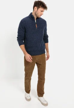 Herren Camel Active Pullover & Cardigan^Troyer Pullover aus einem Wollmix