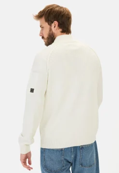 Herren Camel Active Pullover & Cardigan^Troyer Pullover aus einem Baumwollmix