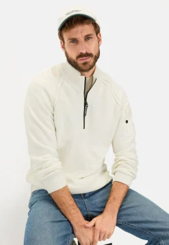 Herren Camel Active Pullover & Cardigan^Troyer Pullover aus einem Baumwollmix