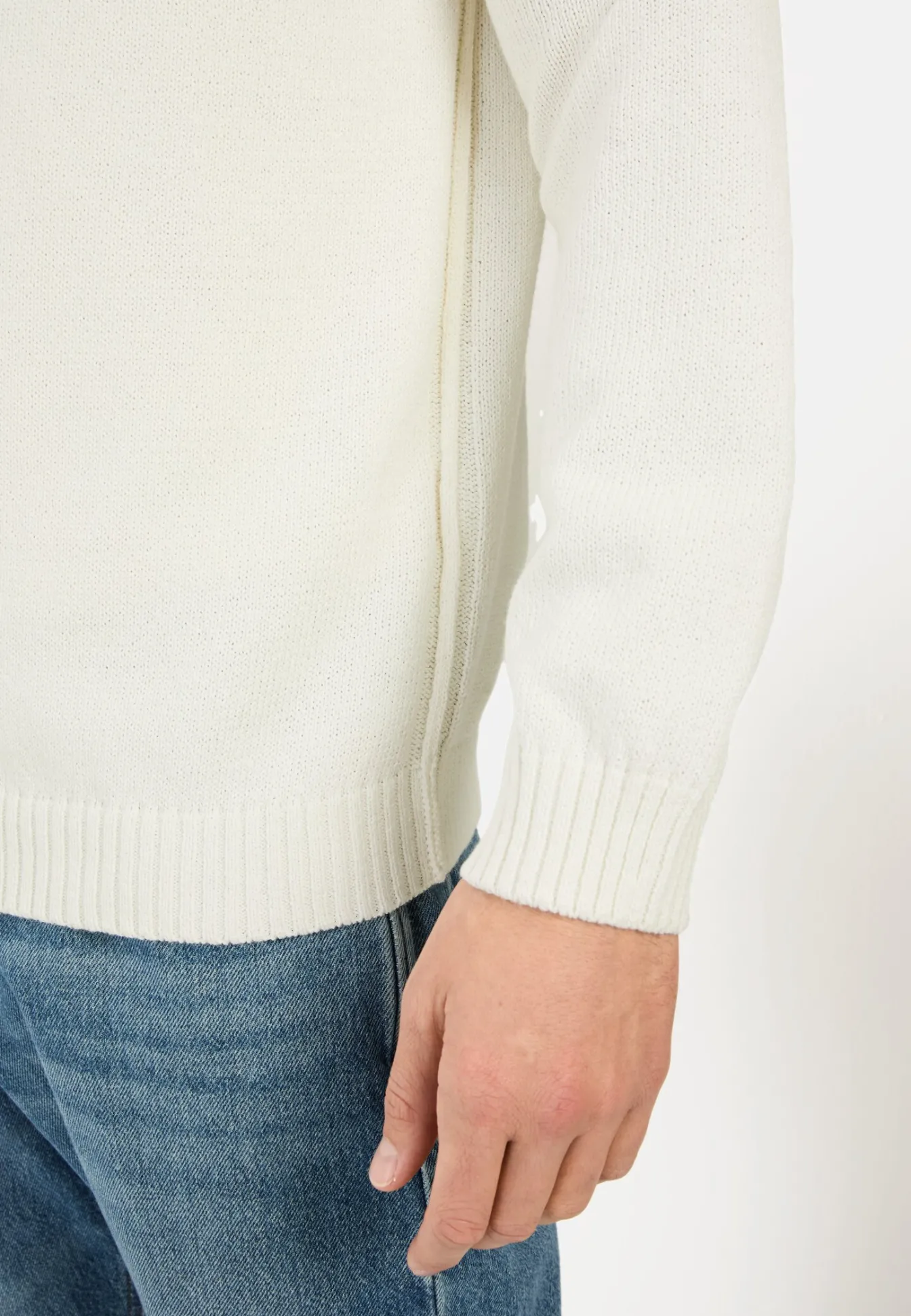 Herren Camel Active Pullover & Cardigan^Troyer Pullover aus einem Baumwollmix