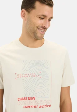 Herren Camel Active T-Shirts & Polos^T-Shirt aus Organic Cotton