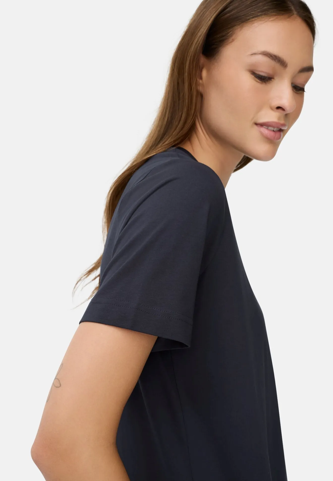 Damen Camel Active T-Shirts & Polos^T-Shirt aus reiner Baumwolle