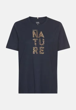 Damen Camel Active T-Shirts & Polos^T-Shirt aus reiner Baumwolle