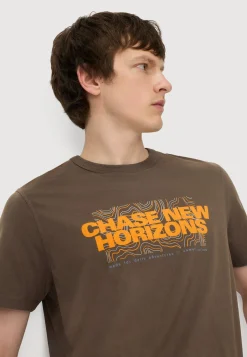 Herren Camel Active T-Shirts & Polos^T-Shirt aus reiner Baumwolle