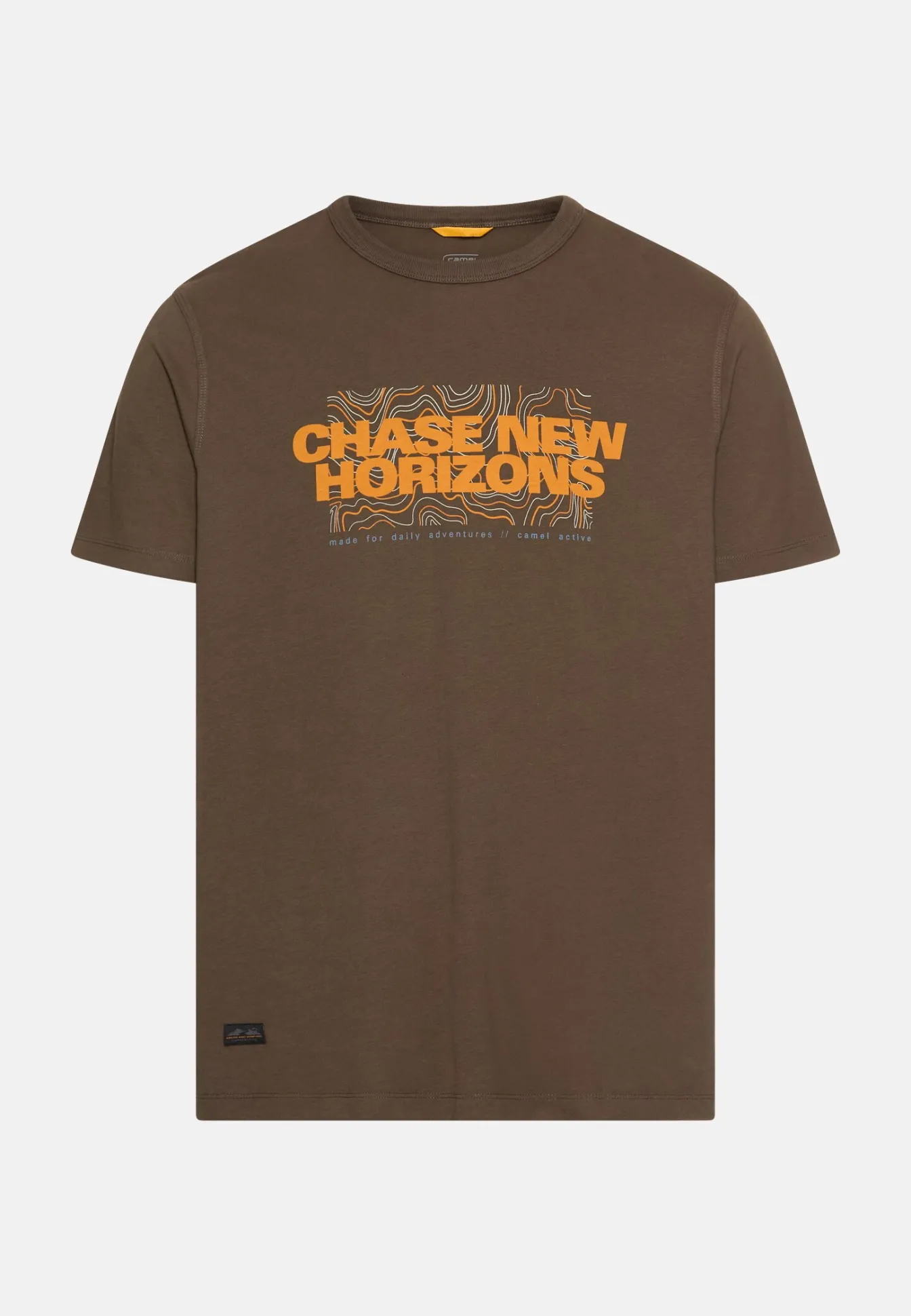 Herren Camel Active T-Shirts & Polos^T-Shirt aus reiner Baumwolle