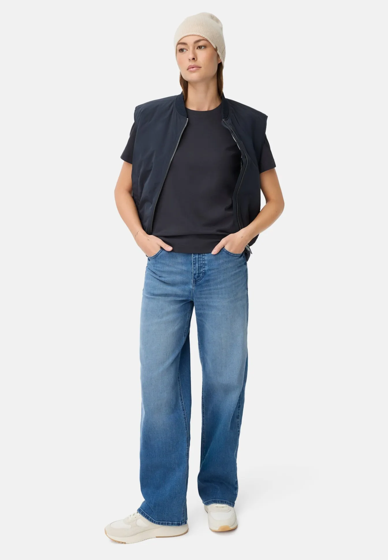 Damen Camel Active T-Shirts & Polos^T-Shirt aus reiner Baumwolle