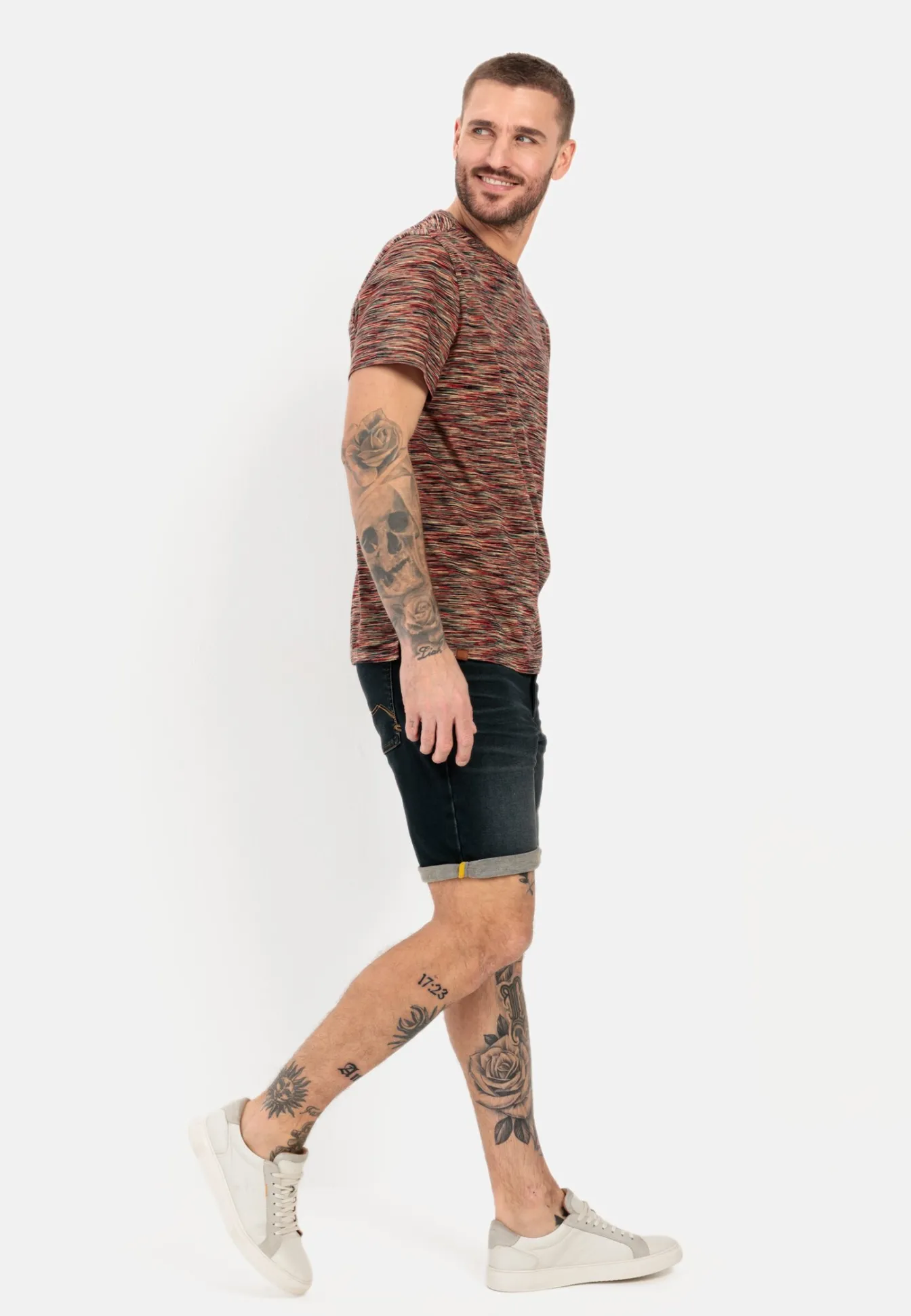 Herren Camel Active T-Shirts & Polos^T-Shirt aus reiner Baumwolle