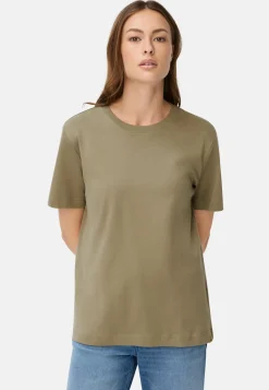 Damen Camel Active T-Shirts & Polos^T-Shirt aus reiner Baumwolle