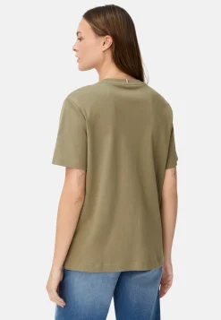 Damen Camel Active T-Shirts & Polos^T-Shirt aus reiner Baumwolle
