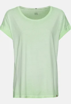 Damen Camel Active T-Shirts & Polos^T-Shirt aus softem Modal-Baumwollmix