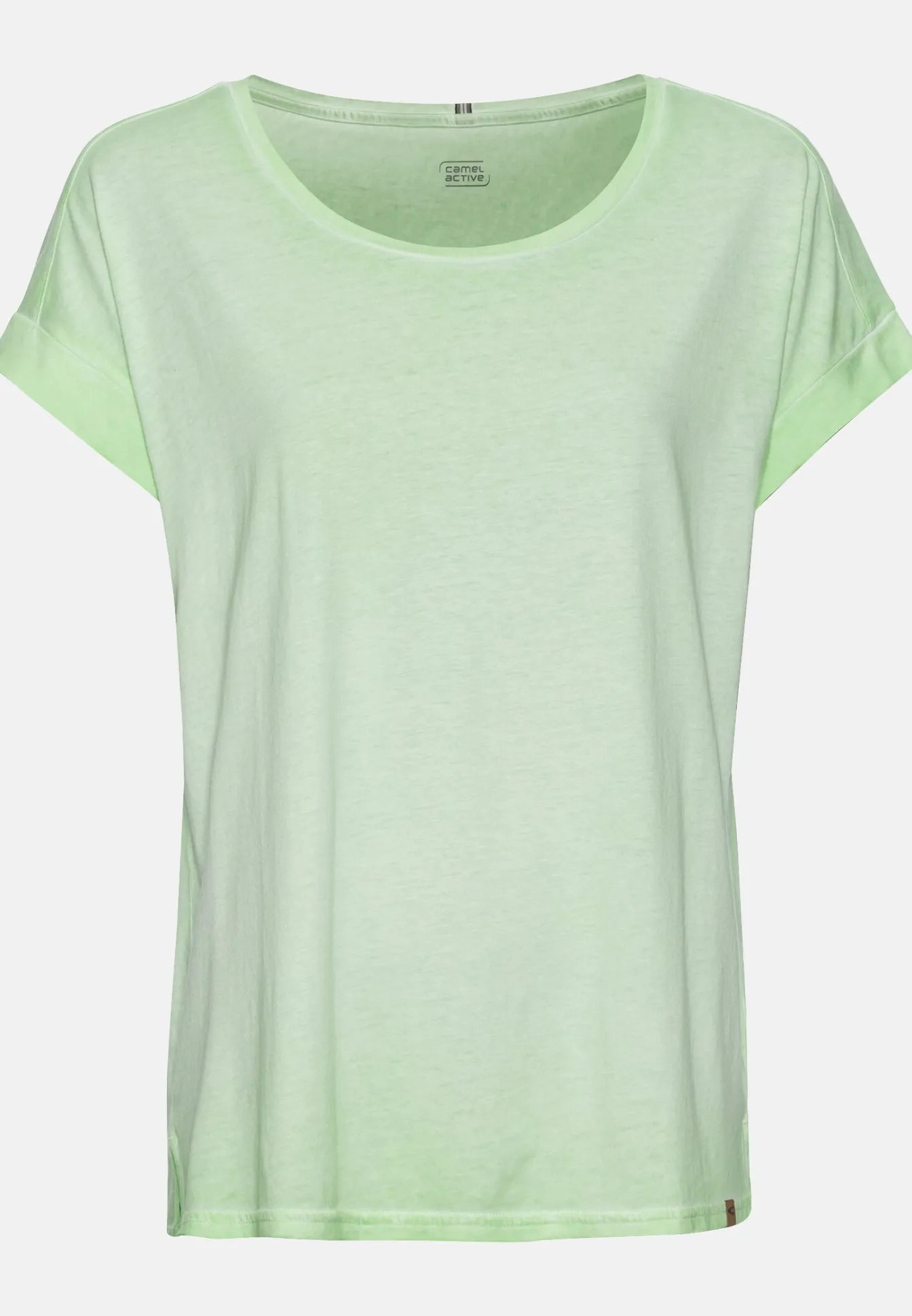 Damen Camel Active T-Shirts & Polos^T-Shirt aus softem Modal-Baumwollmix
