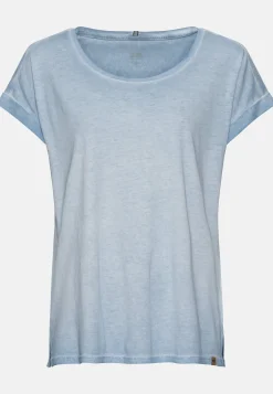 Damen Camel Active T-Shirts & Polos^T-Shirt aus softem Modal-Baumwollmix