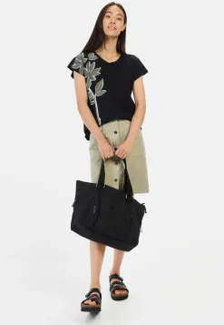 Damen Camel Active T-Shirts & Polos^T-Shirt mit Blumenprint aus Baumwolle