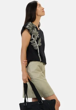 Damen Camel Active T-Shirts & Polos^T-Shirt mit Blumenprint aus Baumwolle