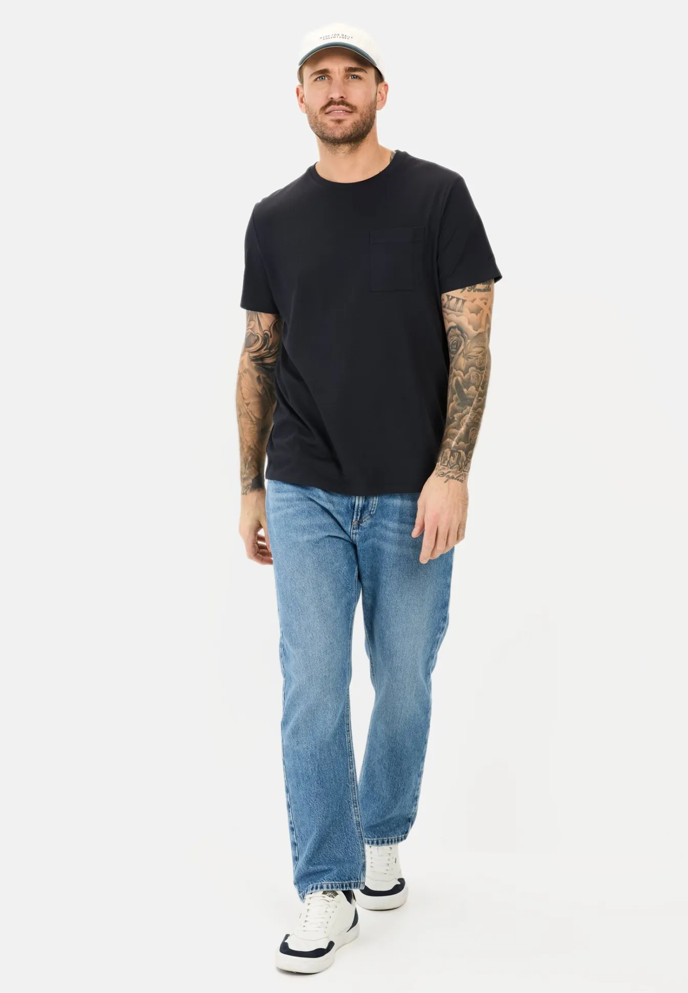 Herren Camel Active T-Shirts & Polos^T-Shirt mit Brusttasche