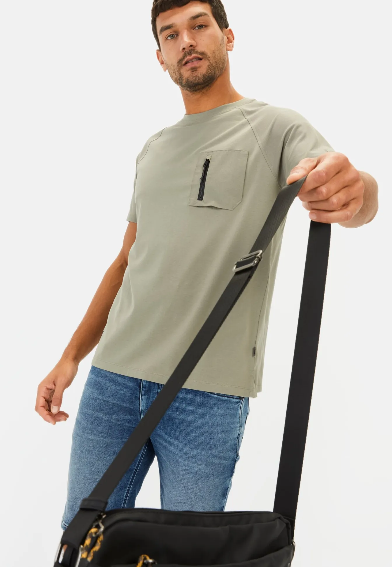 Herren Camel Active T-Shirts & Polos^T-Shirt mit Cooling Effekt