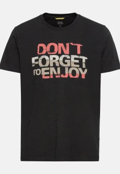 Herren Camel Active T-Shirts & Polos^T-Shirt mit Print aus nachhaltigem Organic Cotton