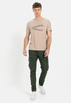Herren Camel Active T-Shirts & Polos^T-Shirt mit Print aus nachhaltigem Organic Cotton