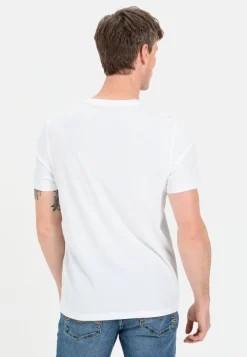 Herren Camel Active T-Shirts & Polos^T-Shirt mit Print aus nachhaltigem Organic Cotton