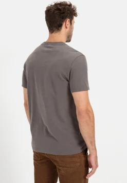 Herren Camel Active T-Shirts & Polos^T-Shirt mit Print aus nachhaltigem Organic Cotton