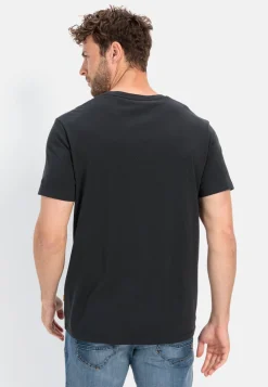 Herren Camel Active T-Shirts & Polos^T-Shirt mit Print aus nachhaltigem Organic Cotton
