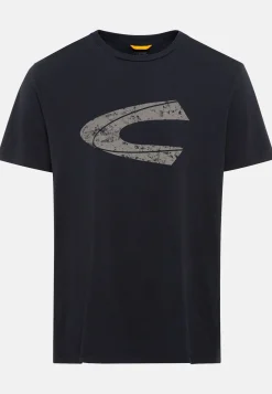Herren Camel Active T-Shirts & Polos^T-Shirt mit Print aus nachhaltigem Organic Cotton