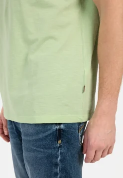 Herren Camel Active T-Shirts & Polos^T-Shirt mit Print aus nachhaltigem Organic Cotton