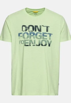 Herren Camel Active T-Shirts & Polos^T-Shirt mit Print aus nachhaltigem Organic Cotton